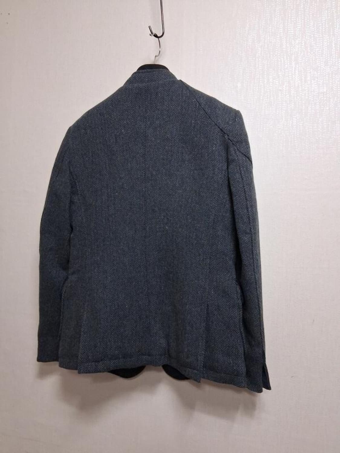 ANDEW  스탠칼라 헤링본모직쟈켓 두터운누빔안감 표기L 실 남성 95 상품이미지2