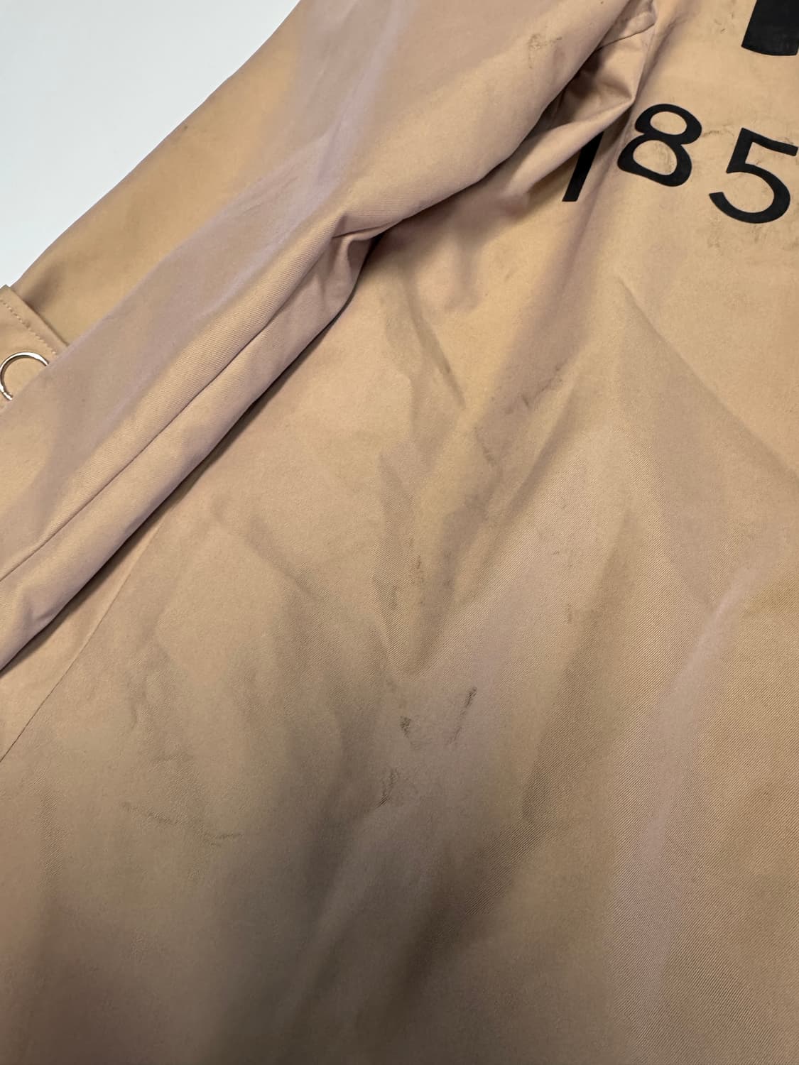 정품!! 여성 버버리 호스페리 프린팅 트렌치 코트 상품이미지8