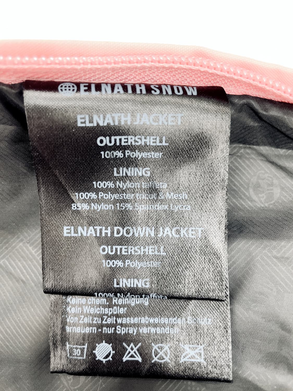 엘나스노우 하프집 아노락 자켓 상품이미지6