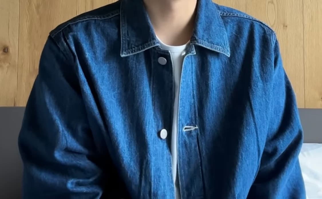 오라리 셀비지 라이트데님 블루종 라이트인디고 상품이미지8