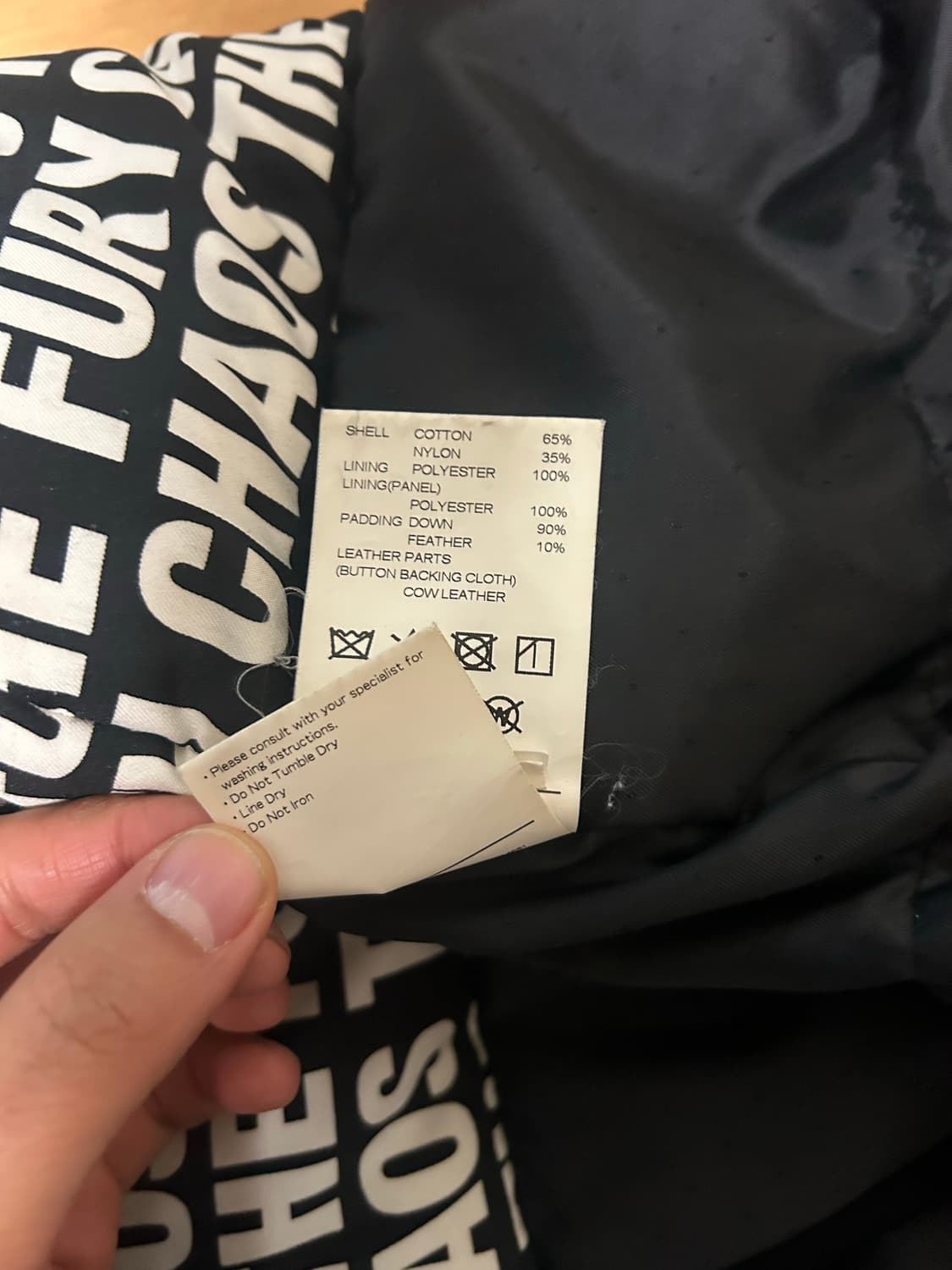 네이버후드 다운 피코트 상품이미지5