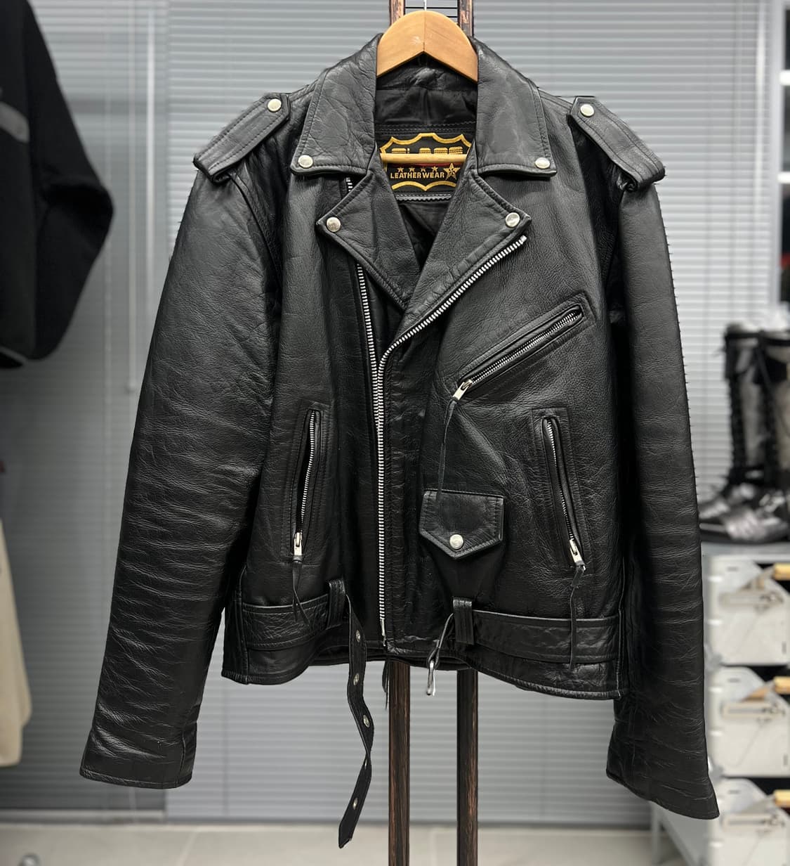 CLASS LEATHER WEAR 더블라이더자켓 상품이미지4