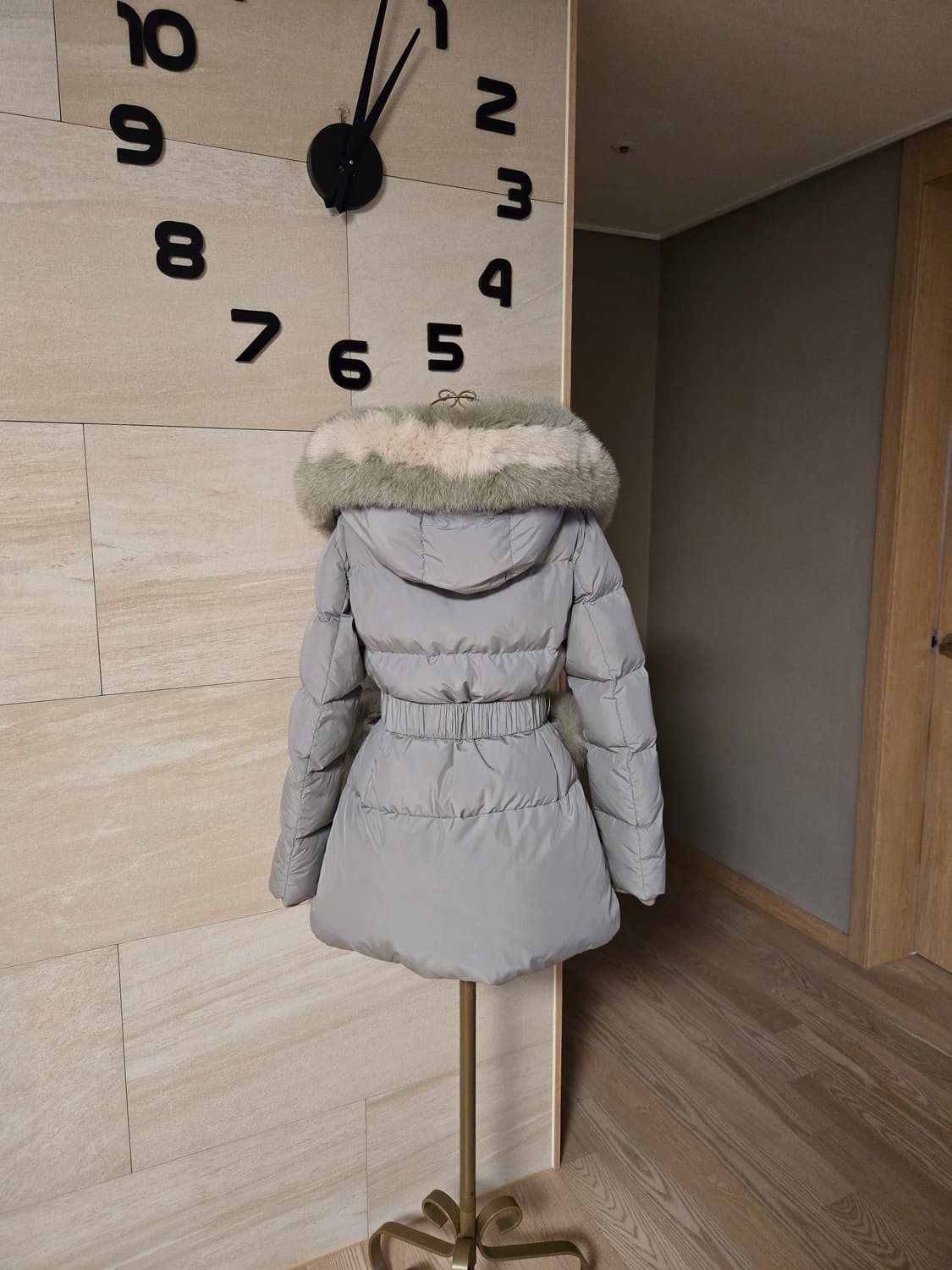 [55/m] 에고이스트 사가폭스 밸트 구스 패딩 상품이미지6