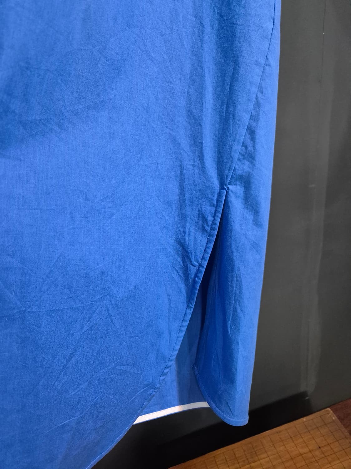 일본 제품 블루 롱 원피스 55 66 상품이미지5