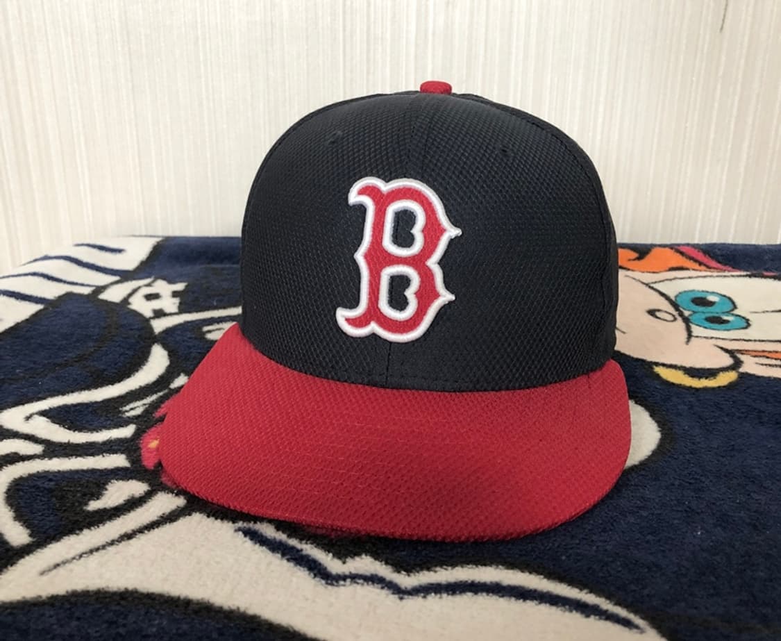 MLB 뉴에라 보스턴레드삭스 어센틱 게임캡/모자 7 5/8(60.6cm) 상품이미지1