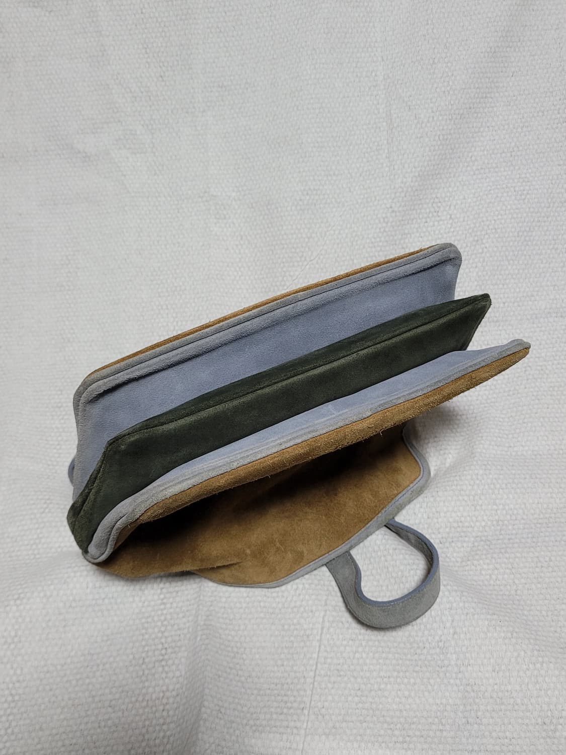 00s miu miu 스웨이드 핸들 백 상품이미지4