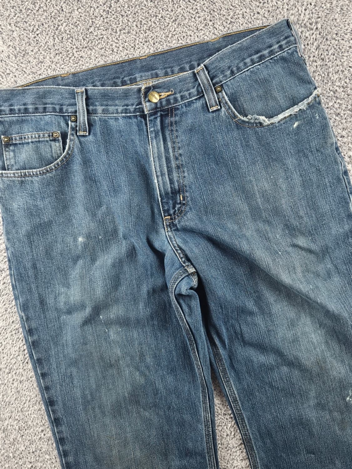 칼하트 데님 워크 팬츠 ( 36X30 ) / 10911 상품이미지5