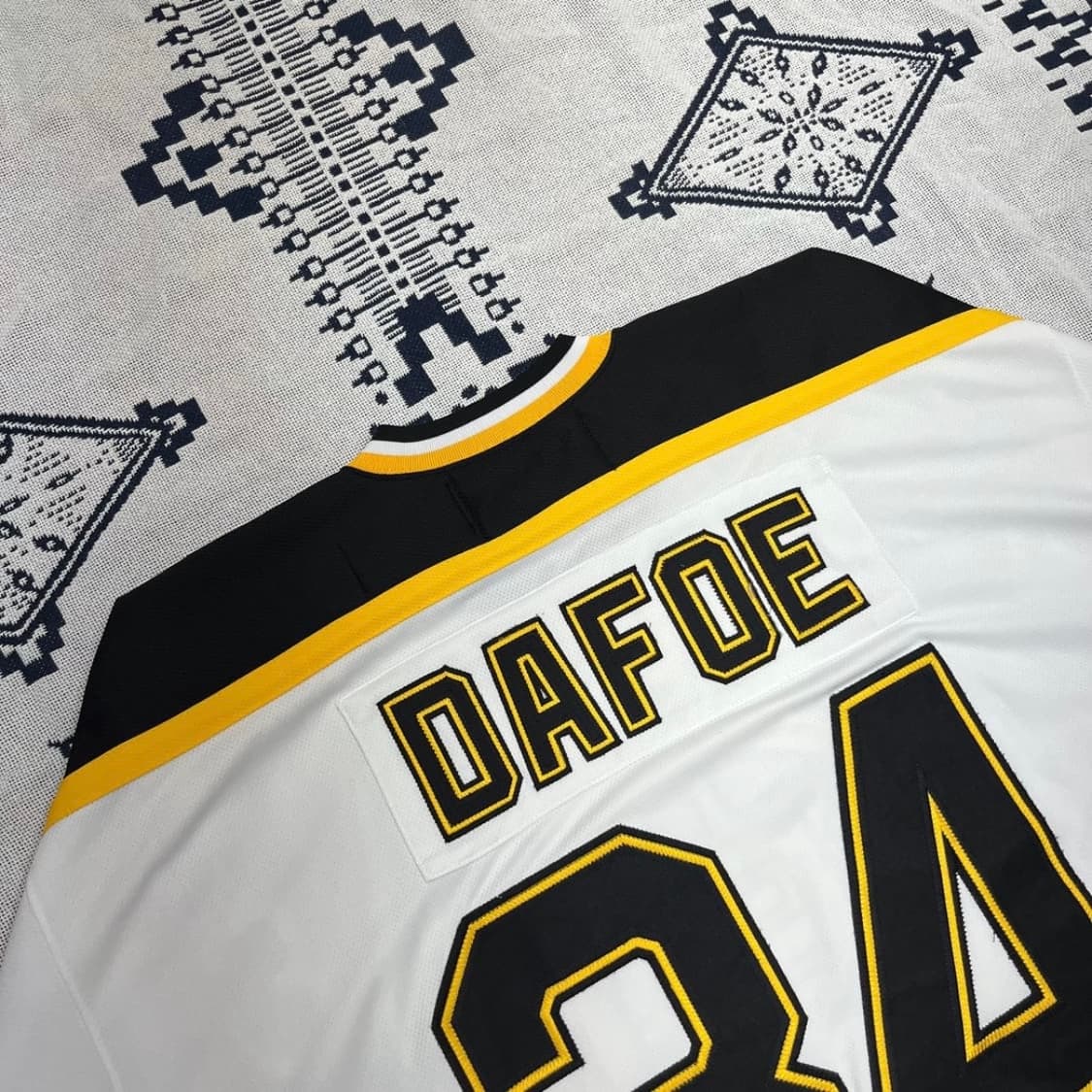 [XL] 90s NHL DAFOE 로고 유니폼 상품이미지4