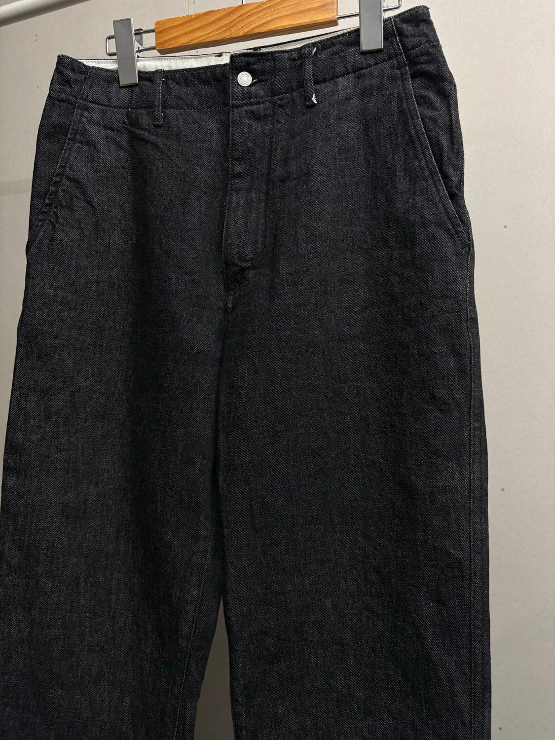 포터리 원워시드 와이드 데님 1 상품이미지2