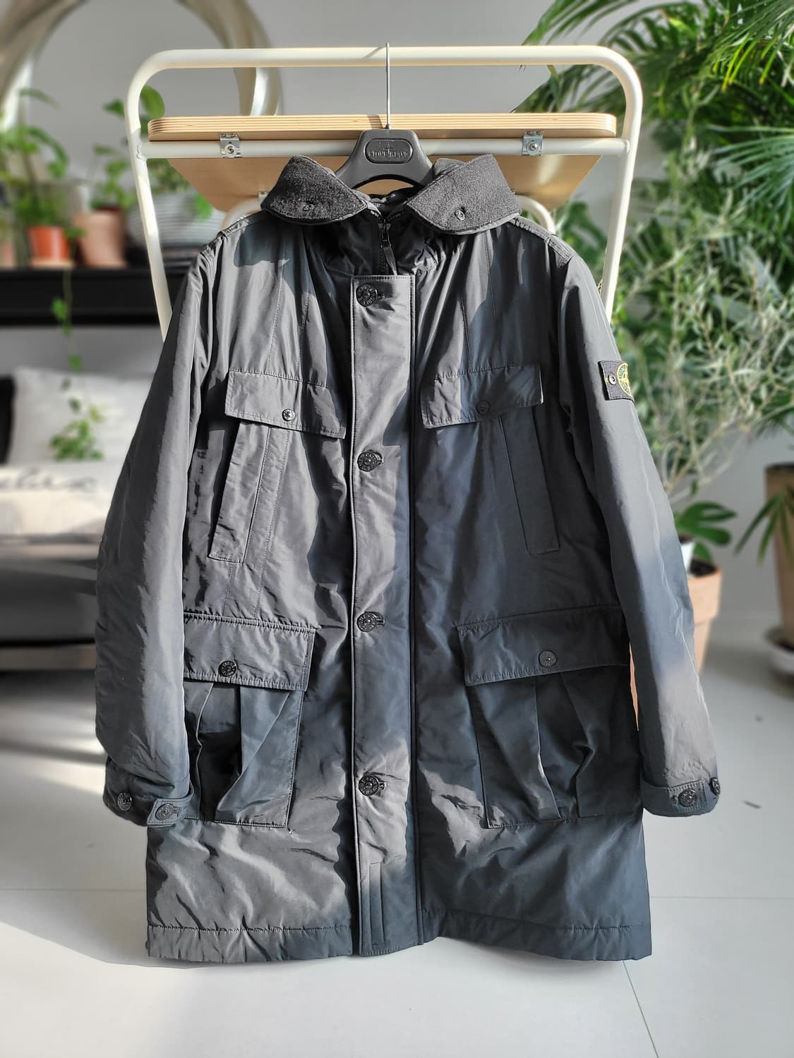 XL 스톤아일랜드 프리마로프트 패딩 코트  상품이미지3