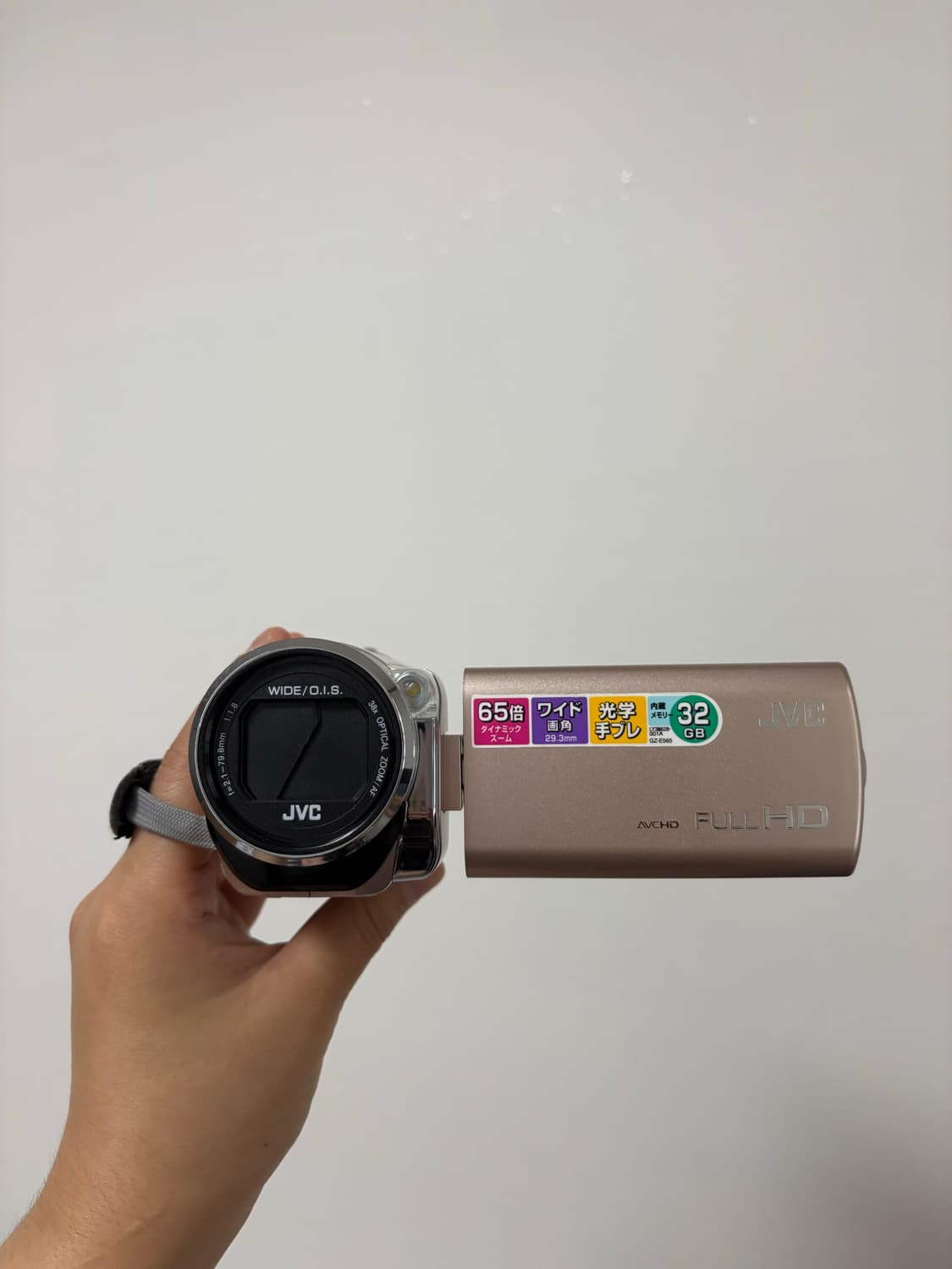 작례⭕)JVC-GZ-E565 로즈골드🌸 상품이미지1