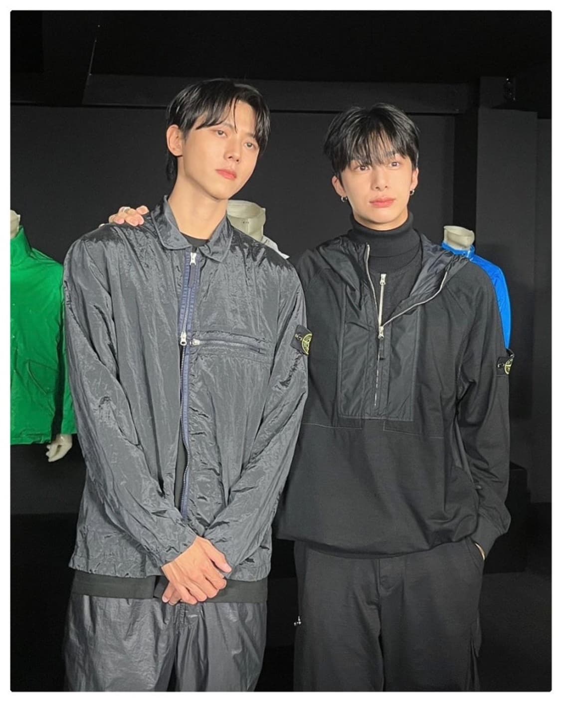 스톤아일랜드 나일론메탈 오버셔츠 블랙 2XL 상품이미지1