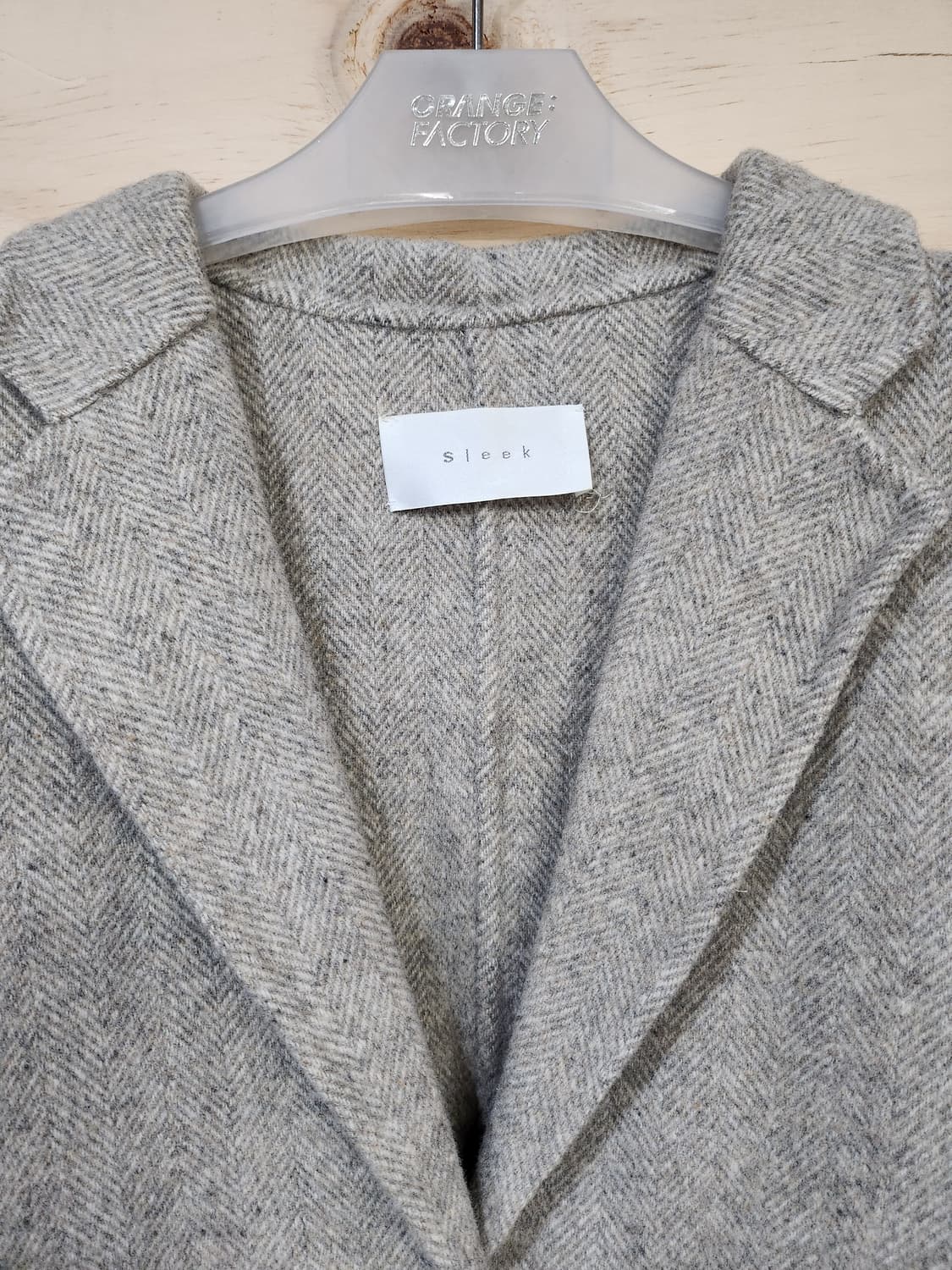 1075) 슬릭 sleek 울90 자켓 상품이미지3