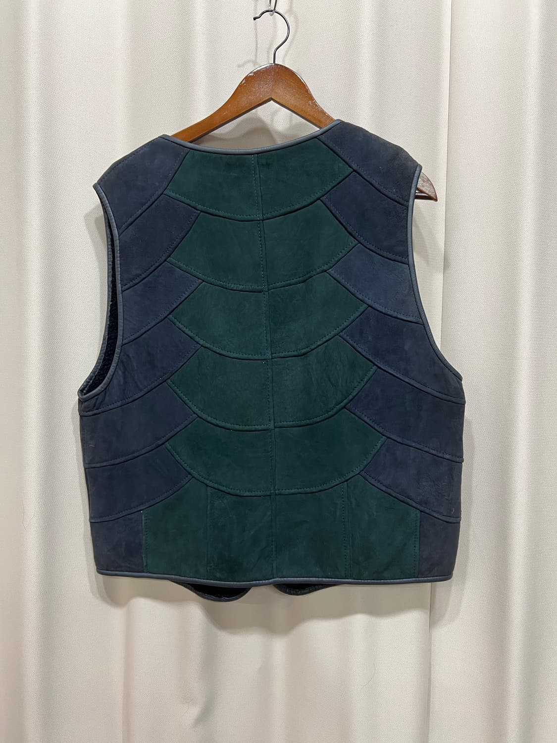 malubel 빈티지 스웨이드 양털 기모 베스트 자켓 상품이미지4