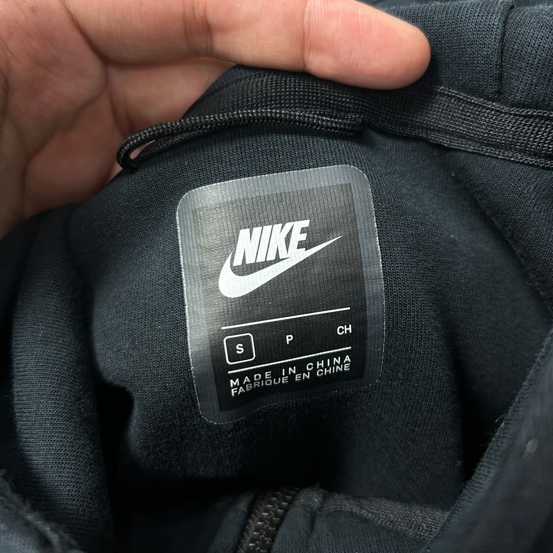 나이키 블랙 테크팩 후드집업(S) 상품이미지2