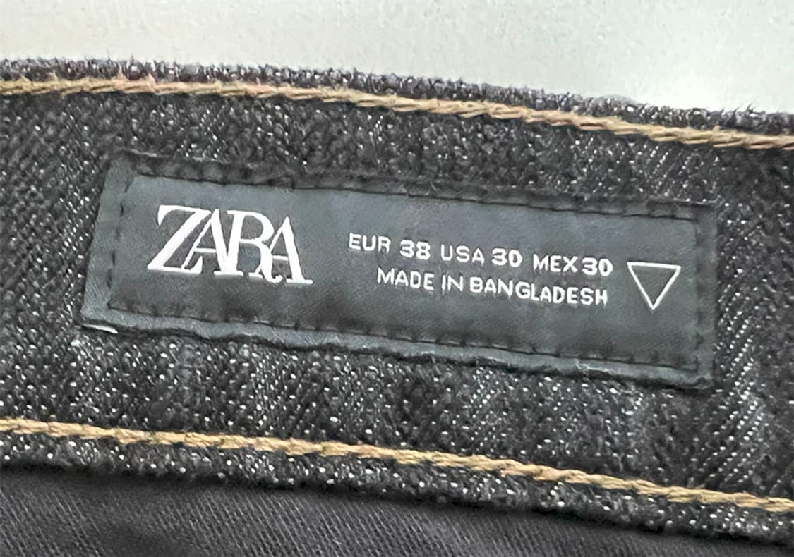 ZARA 자라 남자 카고 청반바지 버뮤다 스트릿 새상품 L 32 상품이미지3