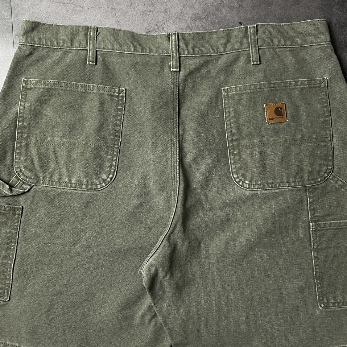 CARHARTT 칼하트B25 카키 카펜터 워크 하프팬츠 A01052 상품이미지7