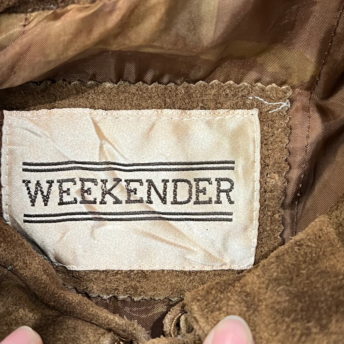 빈티지 스웨이드 레더자켓 s09186 상품이미지6