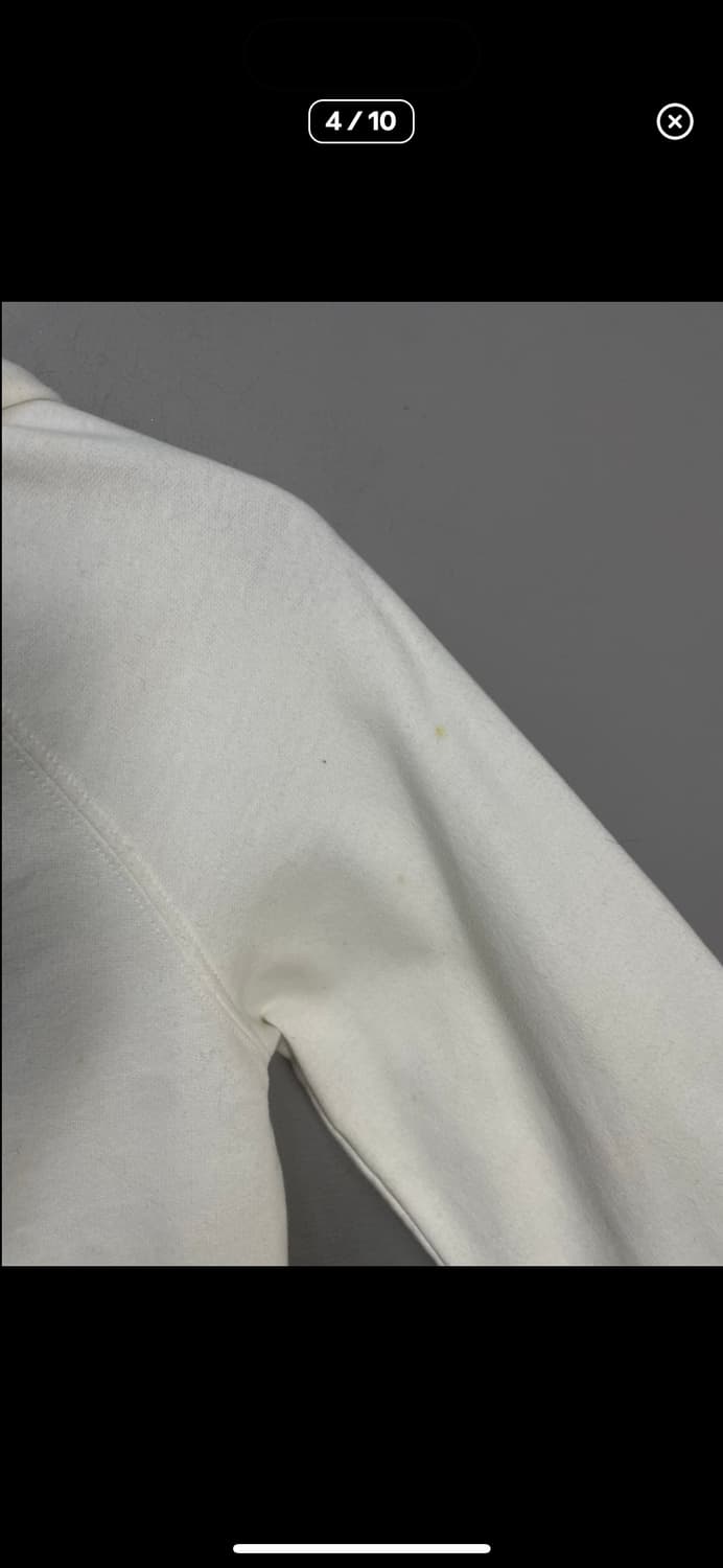 갭 로고 화이트 후드집업 A3255 상품이미지4