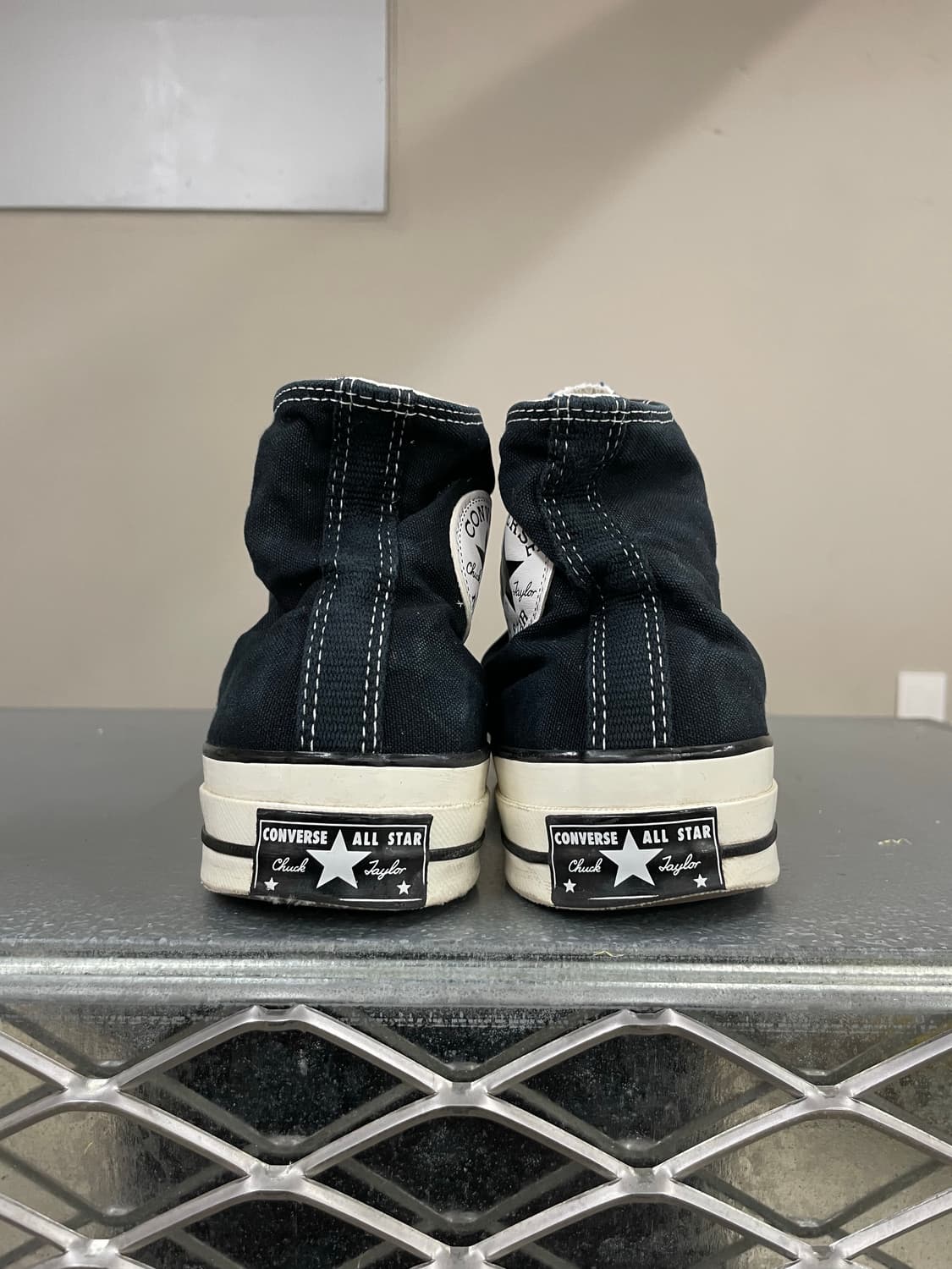 컨버스 척 70 하이 블랙 275 상품이미지3