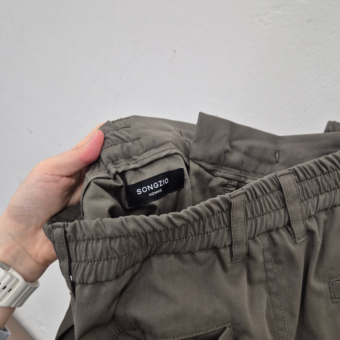 송지오 메인라인 카고 조거 팬츠 50사이즈 상품이미지4