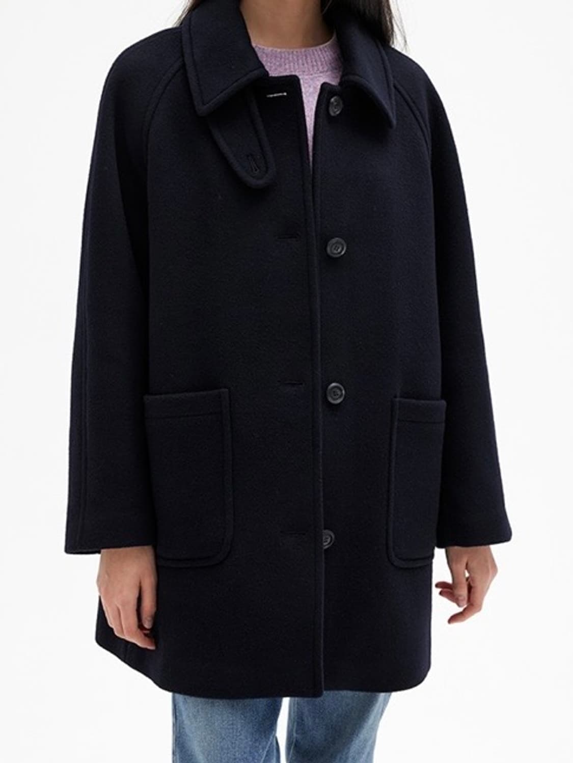 마인드브릿지 캐시미어 하프 코트 상품이미지2