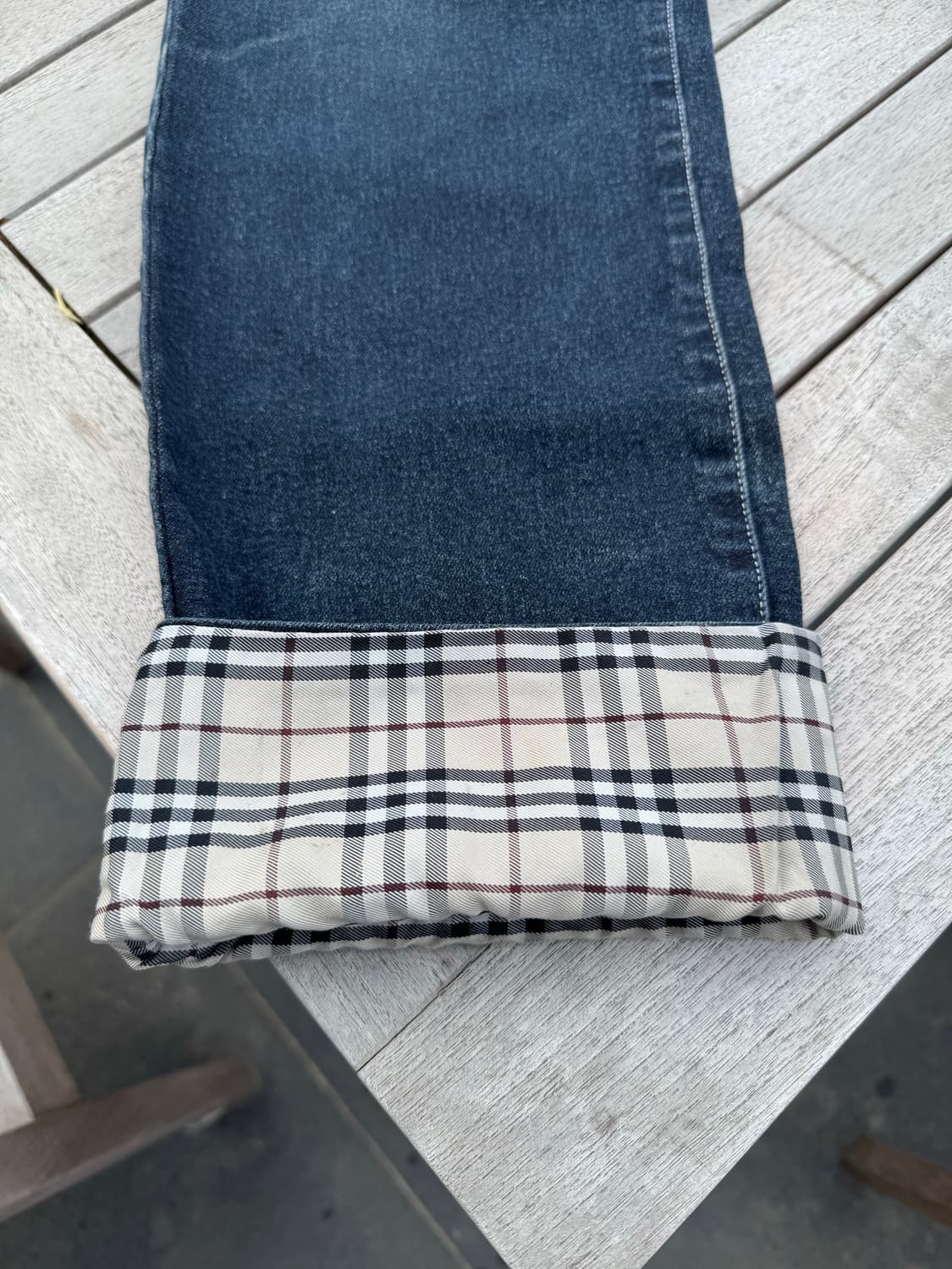 90s 버버리 데님팬츠 상품이미지5