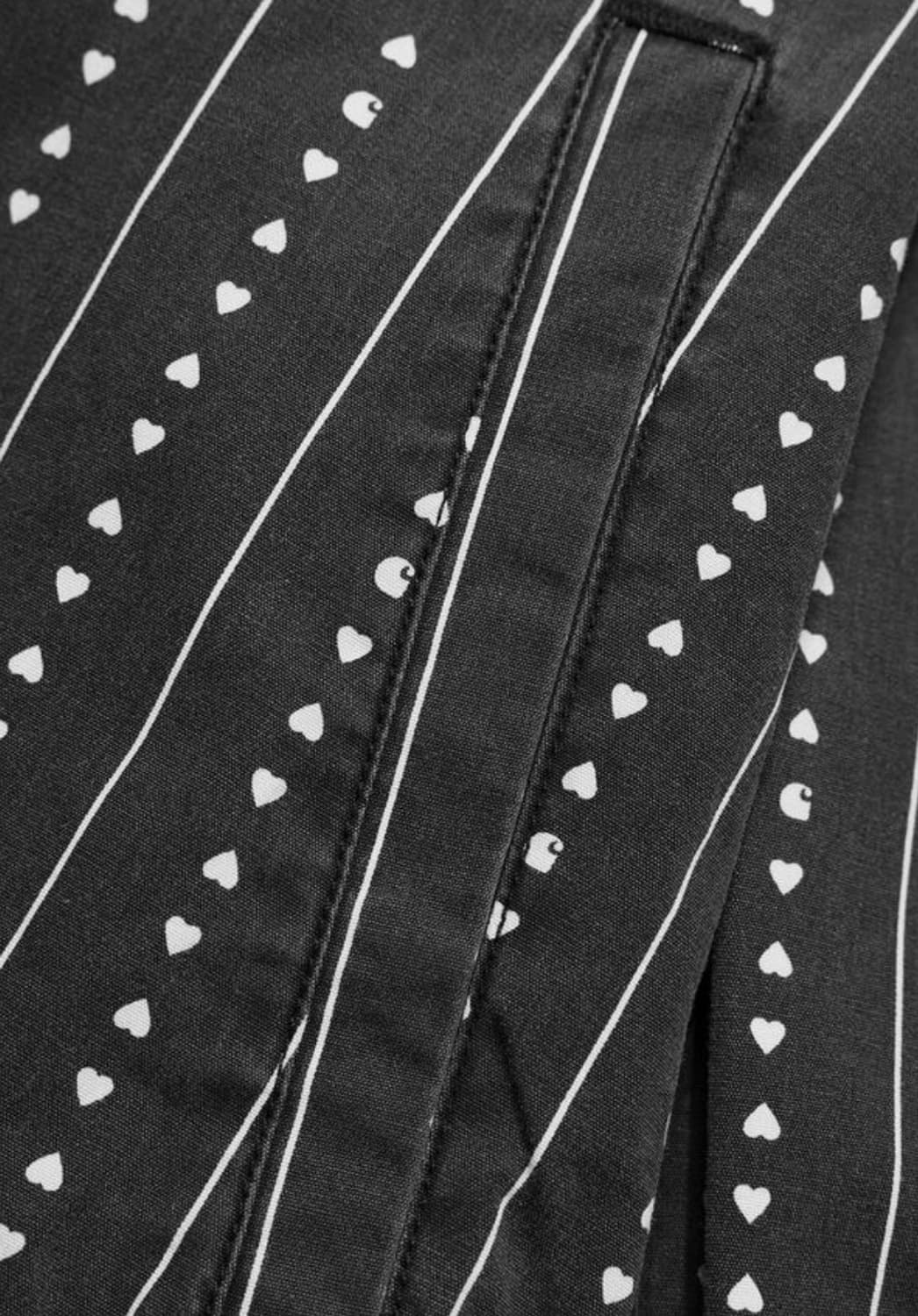 칼하트 WIP 허드슨 리버시블 자켓 블랙 스톤 워시드 상품이미지9