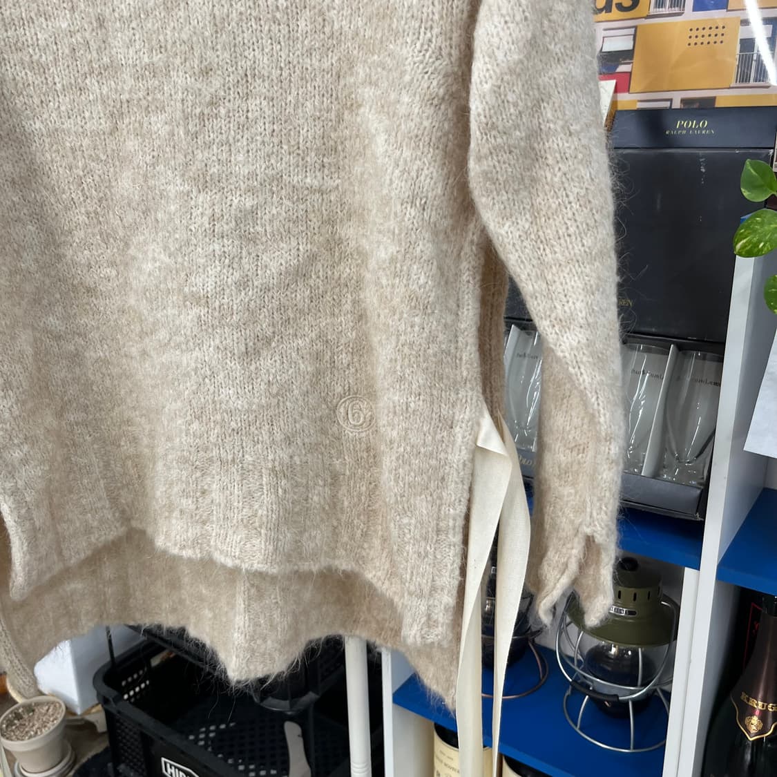 MM6 메종마르지엘라 모헤어 니트 S 상품이미지3