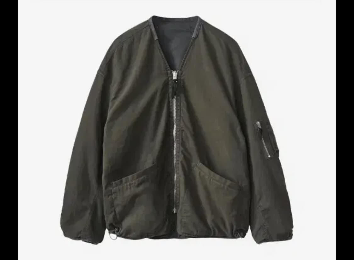 폴리테루 리버시블 라이너 자켓 올리브 그레이 + 올리브 상품이미지1