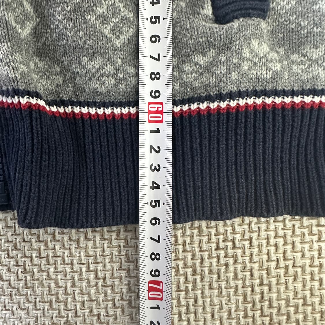 S 타미힐피거 페어아일 패턴 니트 0408D 상품이미지6