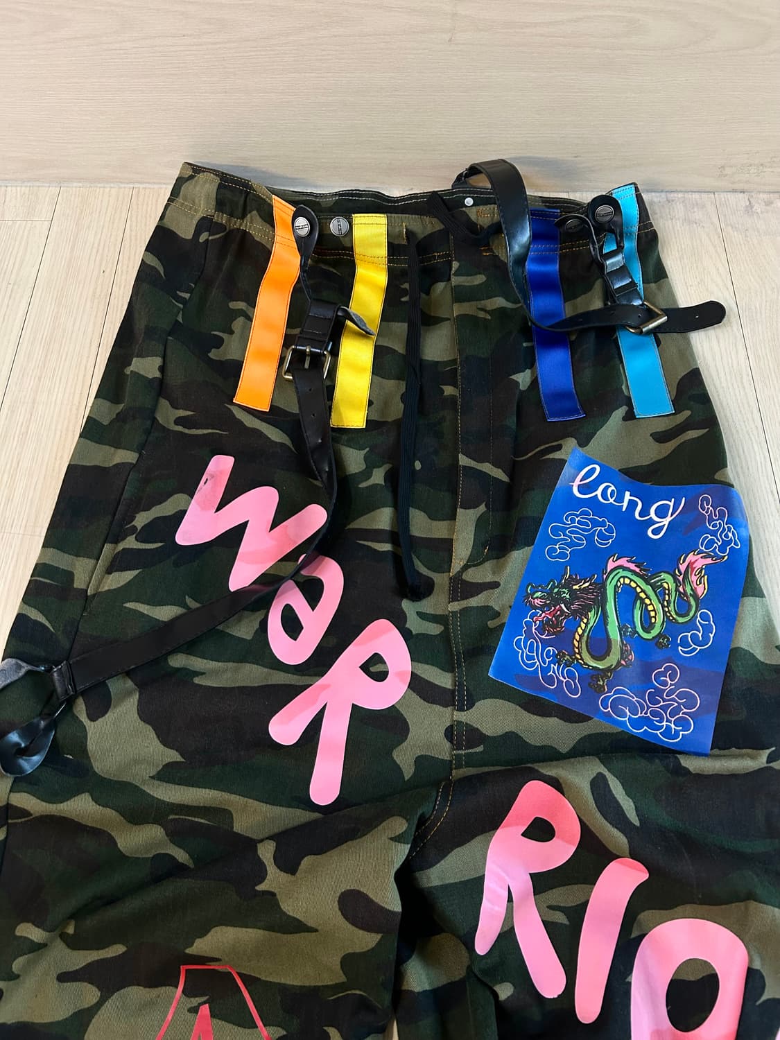 Camouflage Baggy Printing Detail pants 상품이미지8
