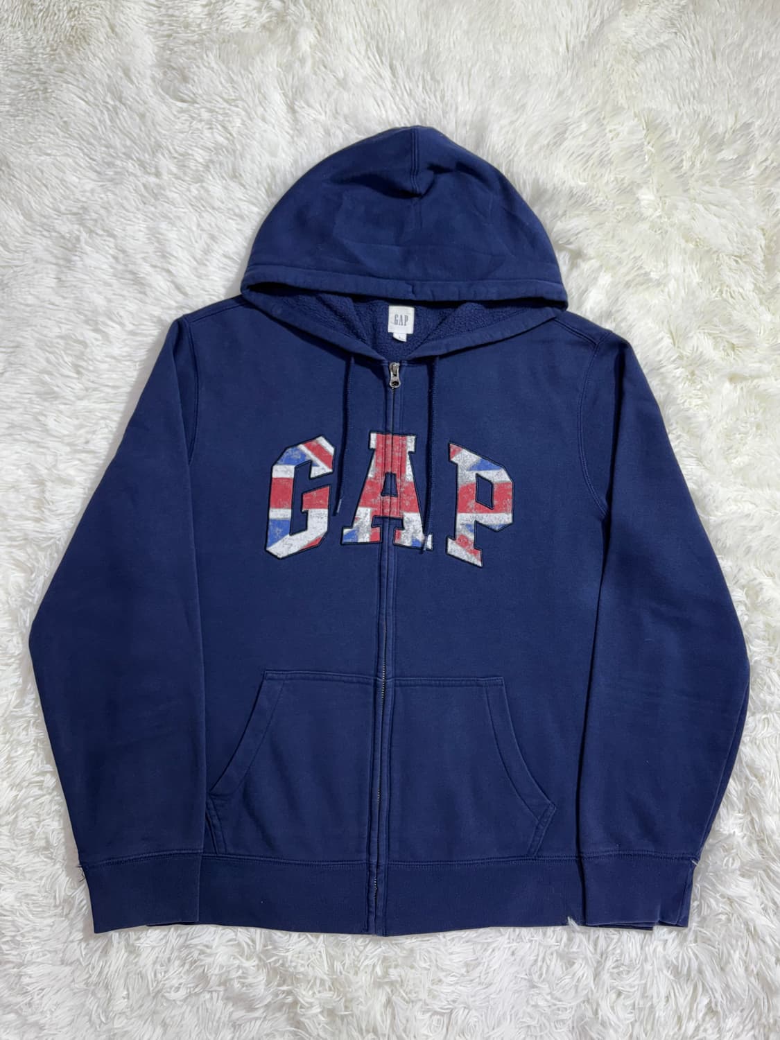 GAP 갭 UK 빅로고 오버핏 후드집업  상품이미지3