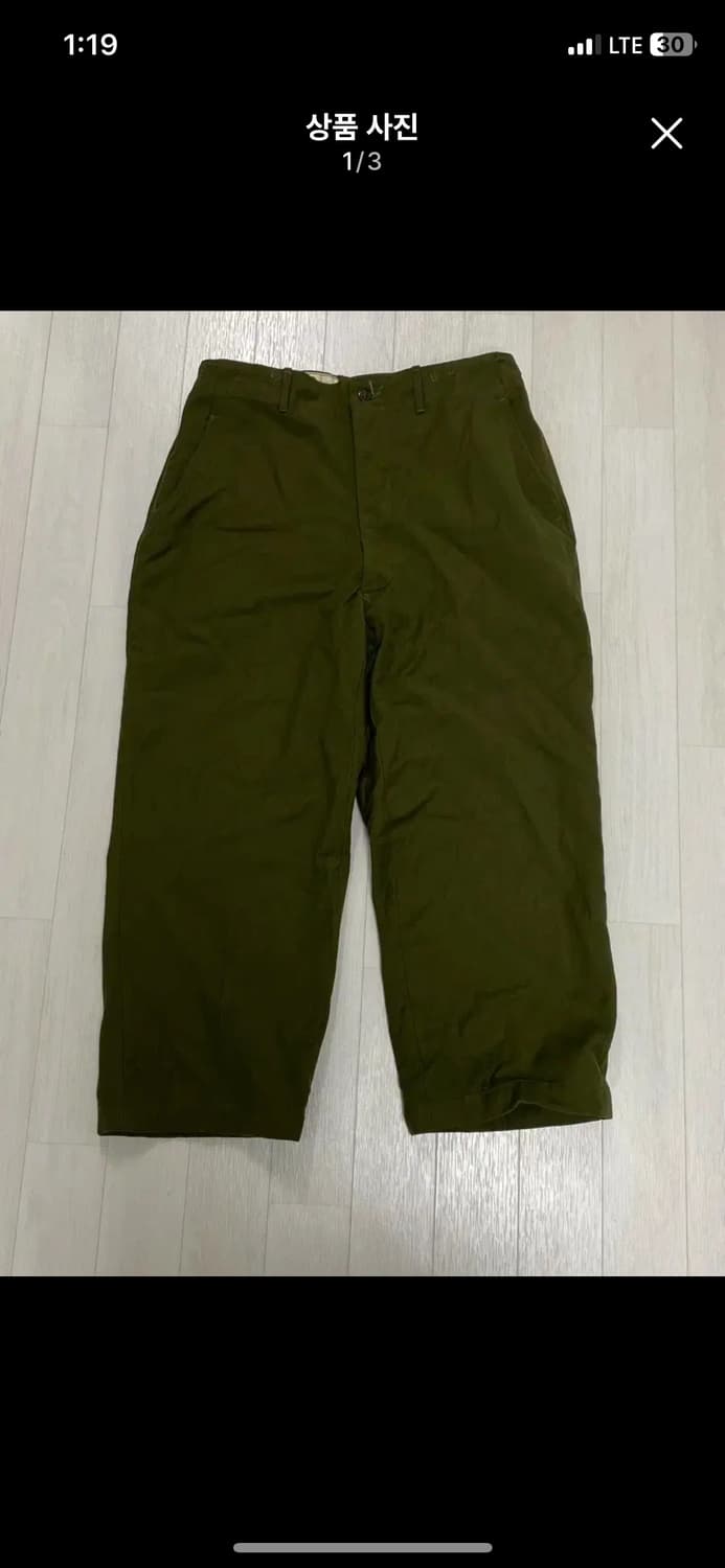 us army wool trouser(허리35-길이29) 상품이미지1