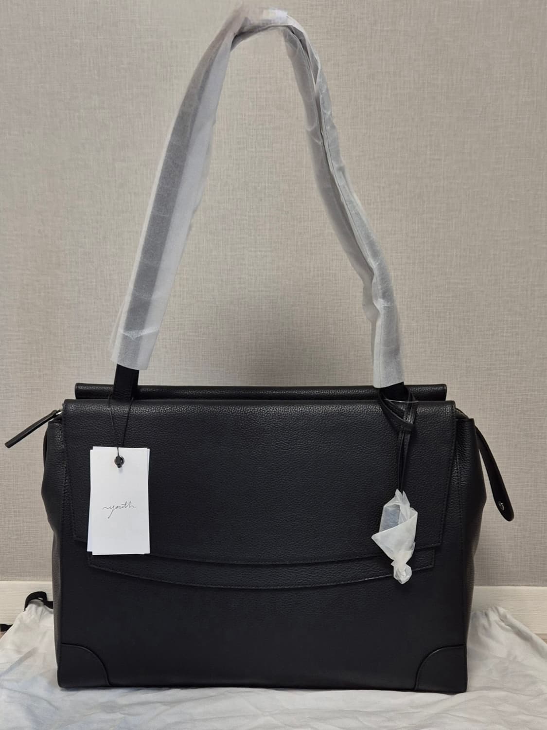 유스 / 25FW 더블 플랩 탑 핸들 백 / OS 상품이미지2