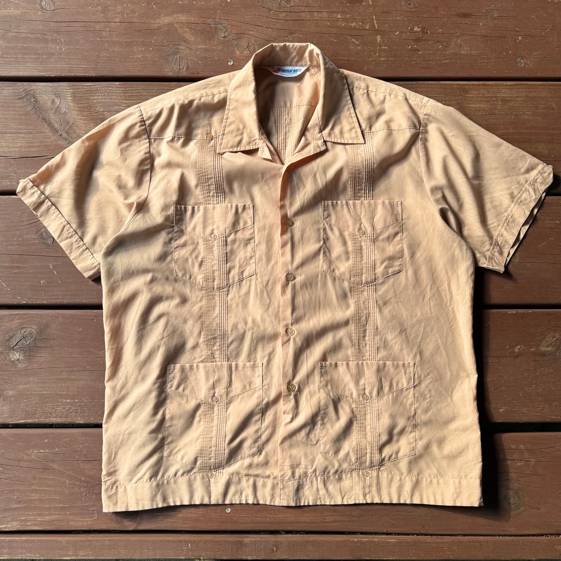 70s 빈티지 구아야베라 셔츠 (XL)  상품이미지1