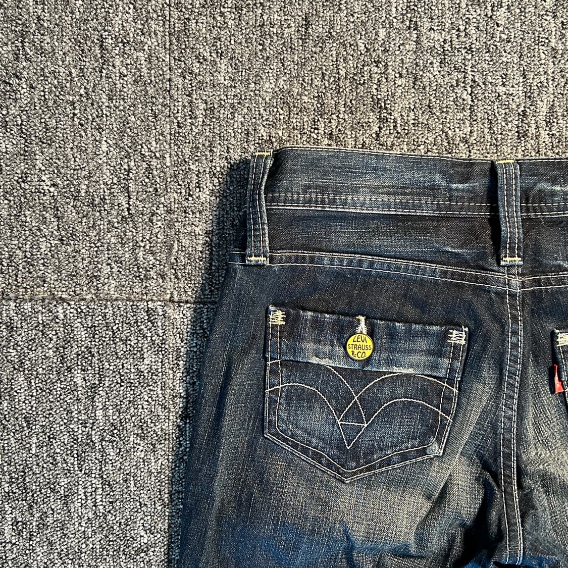 리바이스 재팬 진청 빈티지 워싱 데님 팬츠 상품이미지5