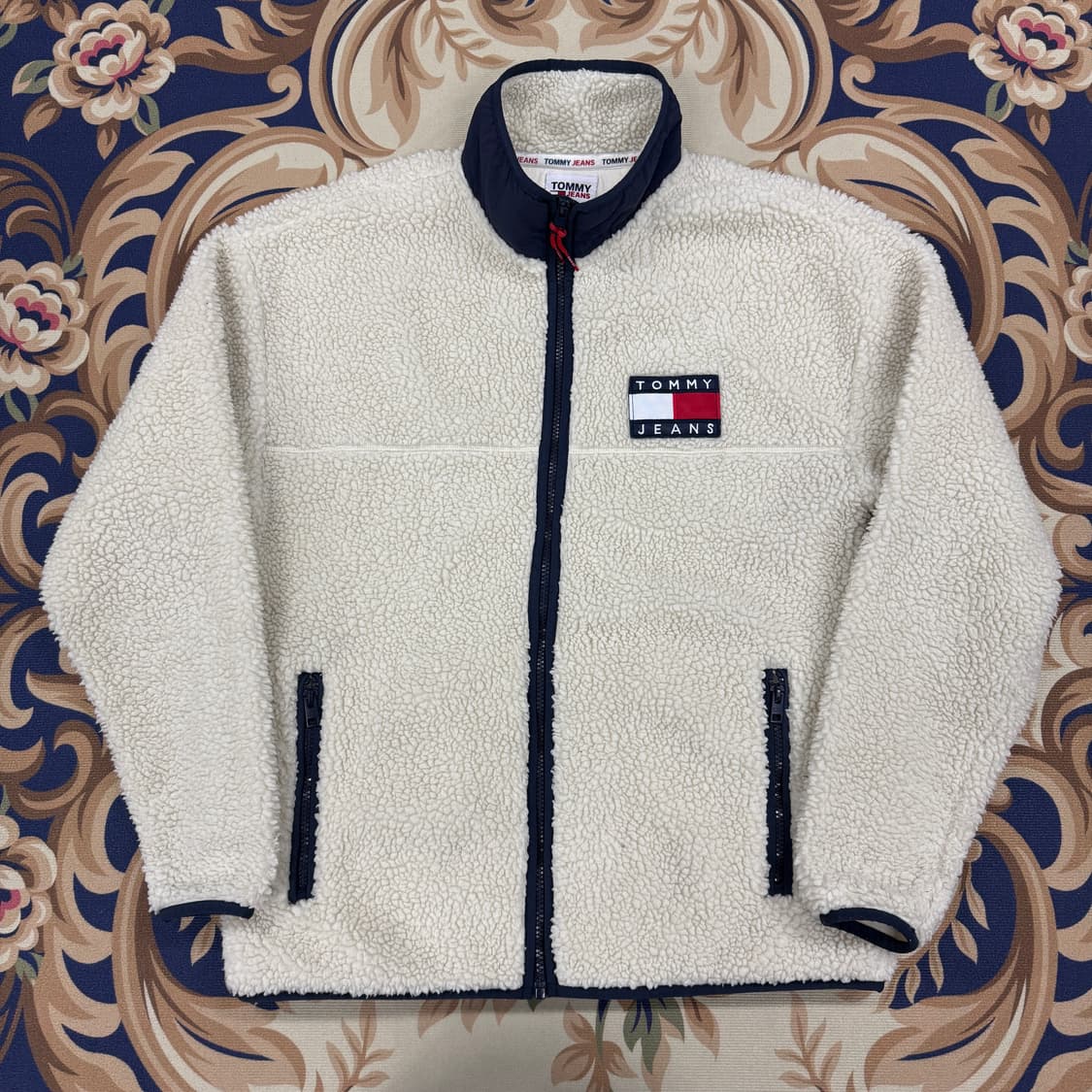 (M)타미힐피거 타미진르 쉐르파 후리스 자켓 상품이미지1