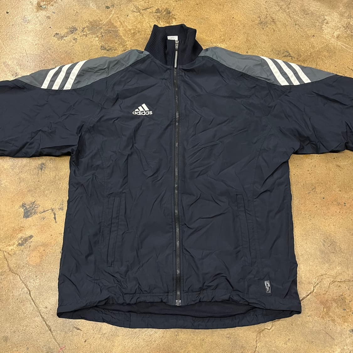 [정품] 아디다스 블랙 바람막이 져지 b17 상품이미지3