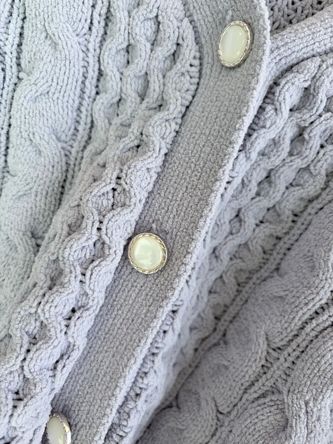 모리걸 연보라 가디건 상품이미지3