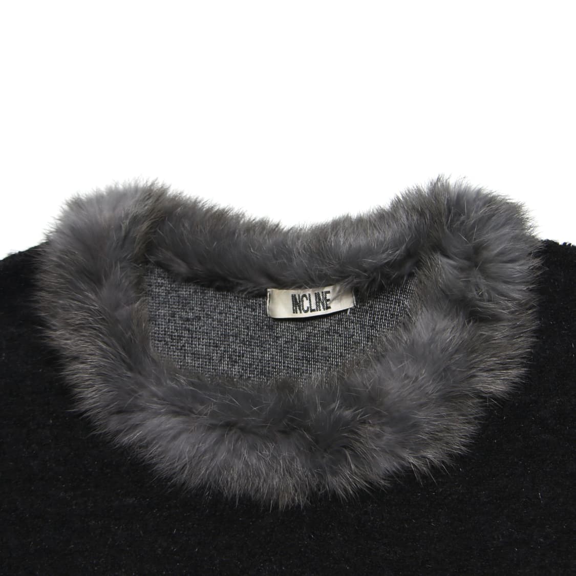 Incline Fur Detail knit 상품이미지4