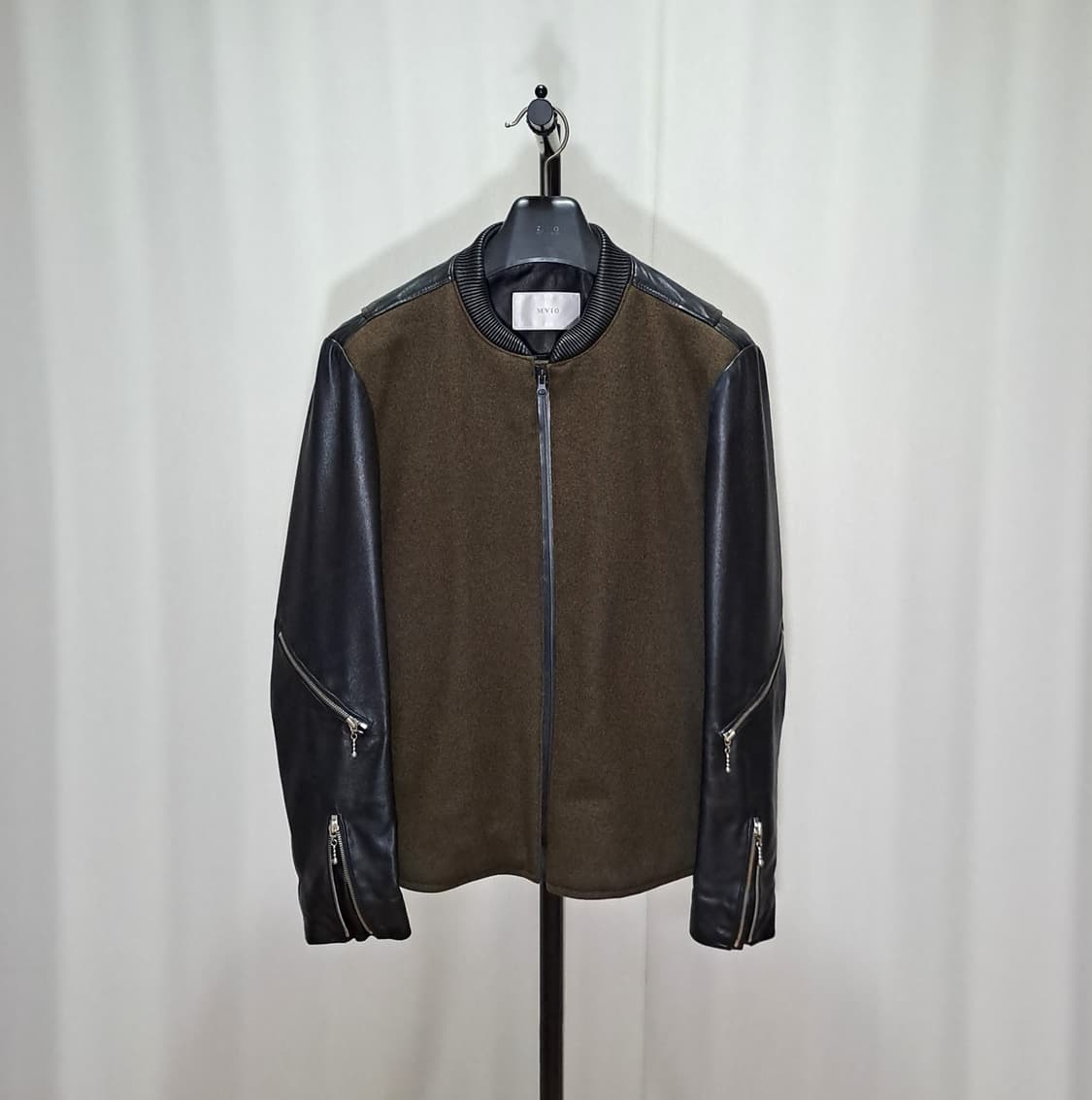 (택포) 엠비오 캐시미어 혼용 양가죽 자켓 100 B644 상품이미지1