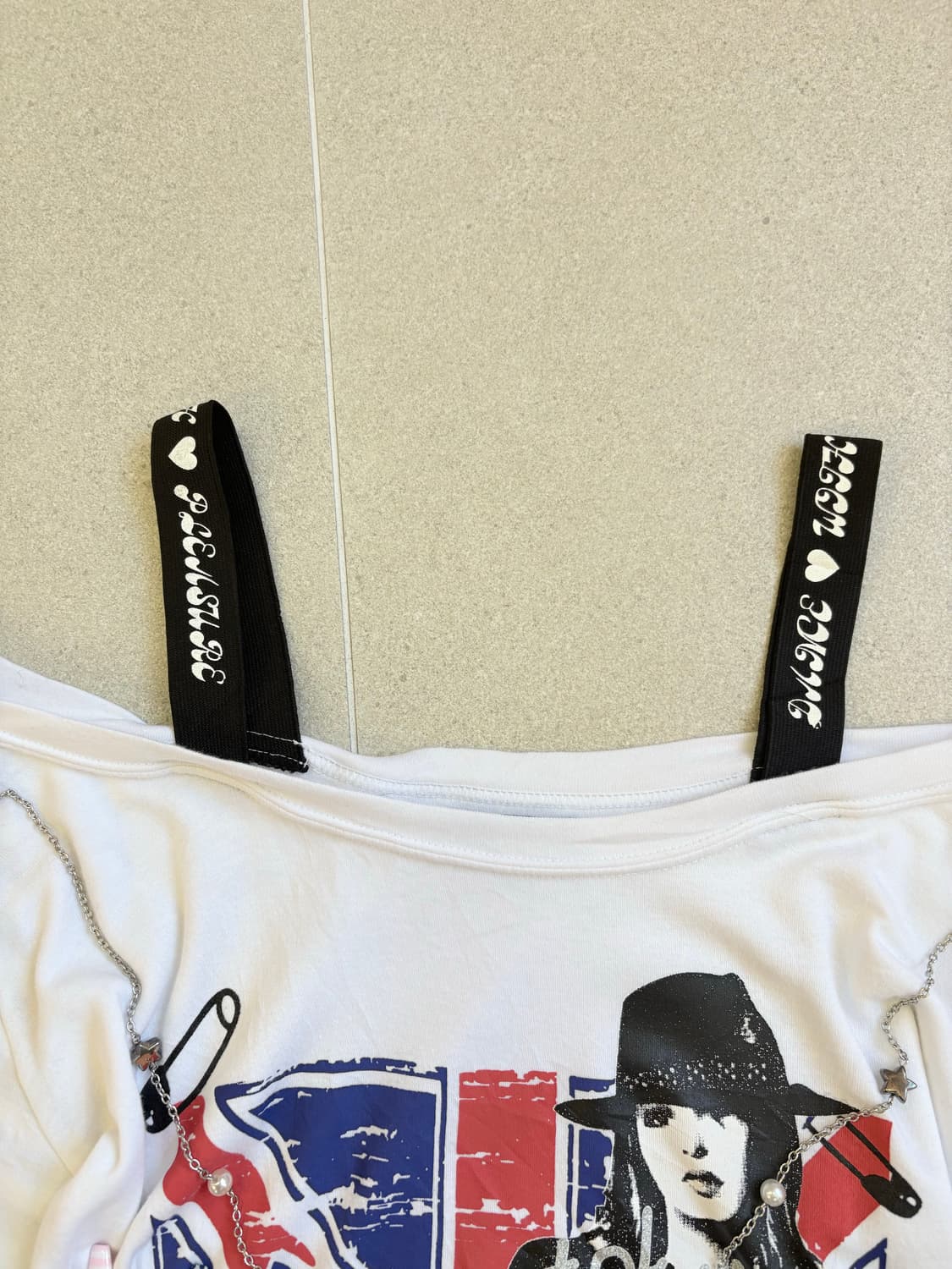 오프숄더 레이어드 롱슬리브 상품이미지4