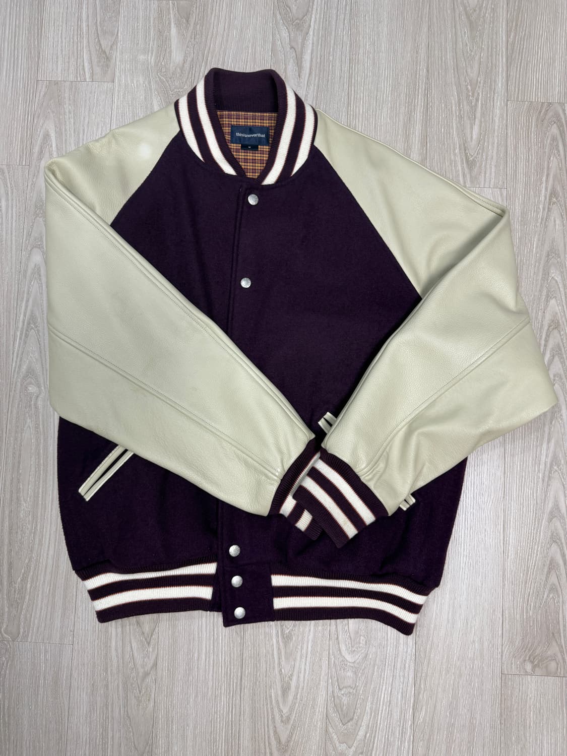 디스이즈네버댓 바시티자켓 상품이미지1