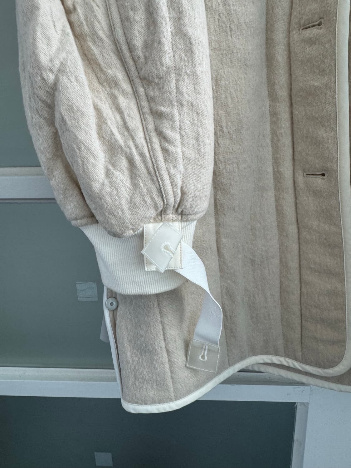 [헬무트 랭] Helmut Lang 후드 퀼팅 코트 이탈리안 패브릭 S 상품이미지6