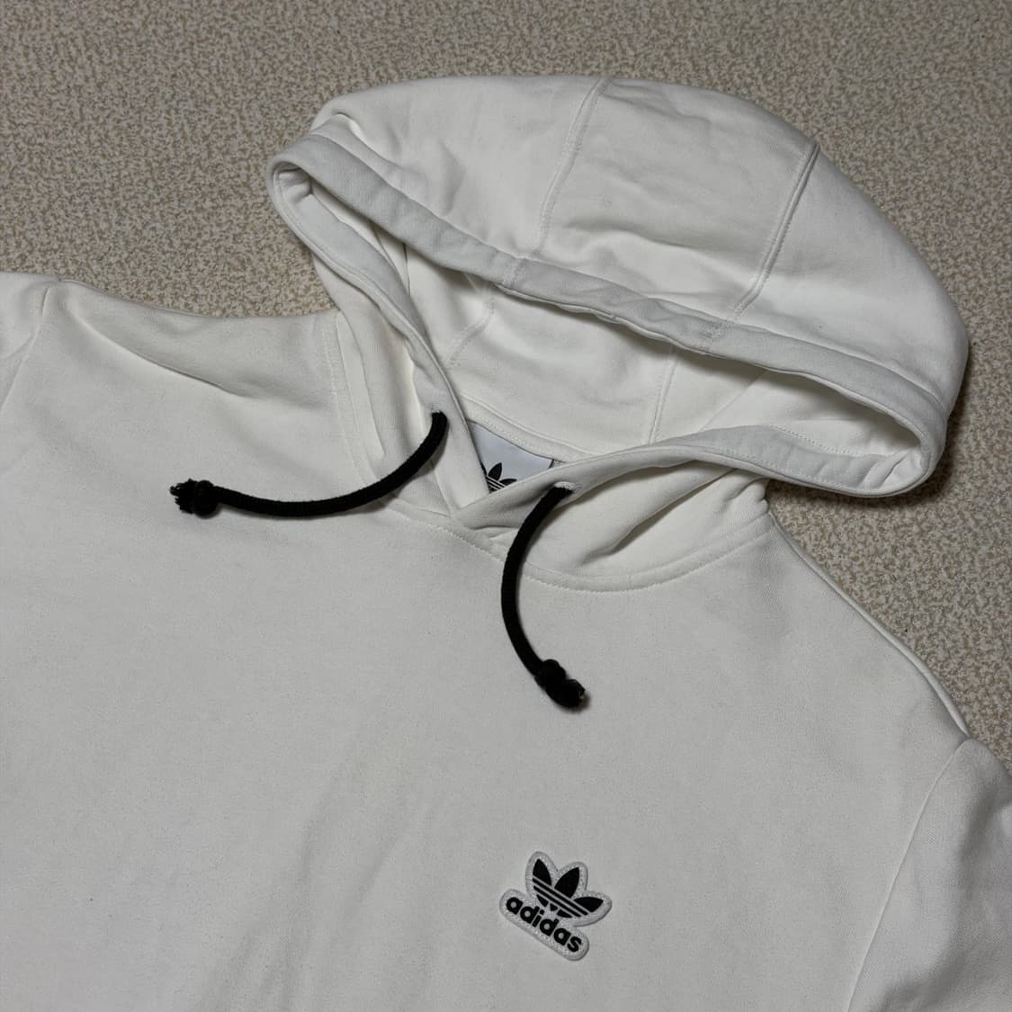 아디다스 XL ac 와펜 후드티 화이트 상품이미지2