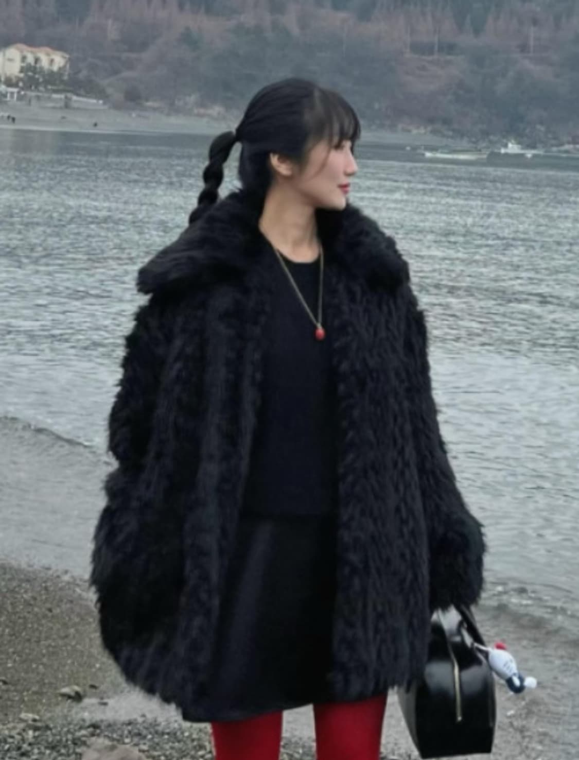 320쇼룸 에코퍼 퍼자켓 상품이미지3