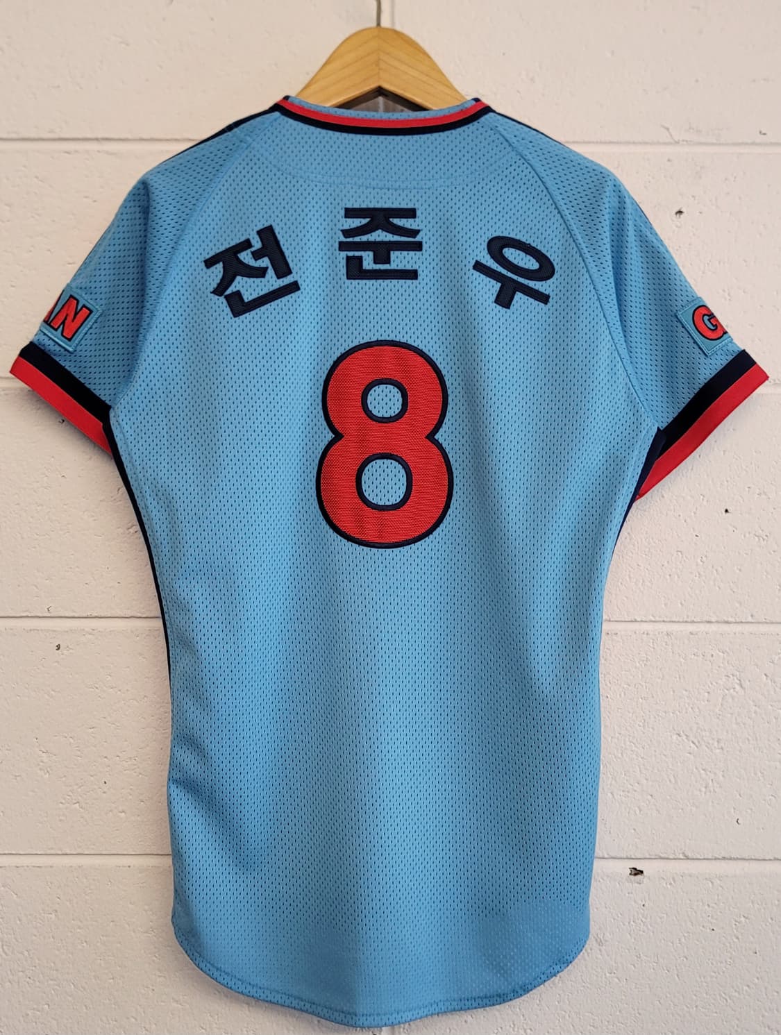 롯데자이언츠 챔피언 프로페셔널 유니폼(No.8 전준우 마킹) 판매 상품이미지1