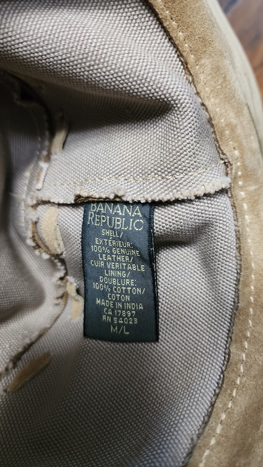 바나나 리퍼블릭 스웨이드 페도라 모자 상품이미지7