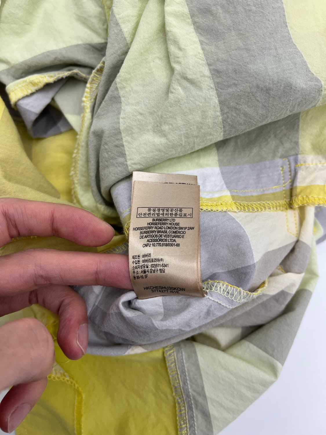 버버리 브릿 체크 원피스 상품이미지6